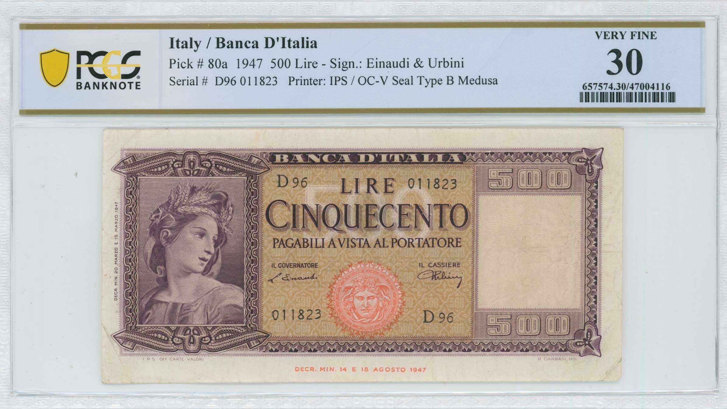 Lot 7653 - - BANKNOTESOF EUROPEAN COUNTRIES -  A. Karamitsos Live Internet Auction 24, Part B