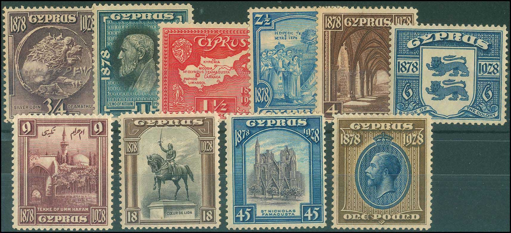 Lot 1076 - CYPRUS - Cyprus - A. Karamitsos Postal & Live Internet Auction 749 Lot 1076 - CYPRUS - Cyprus - A. Karamitsos Postal & Live Internet Auction 749