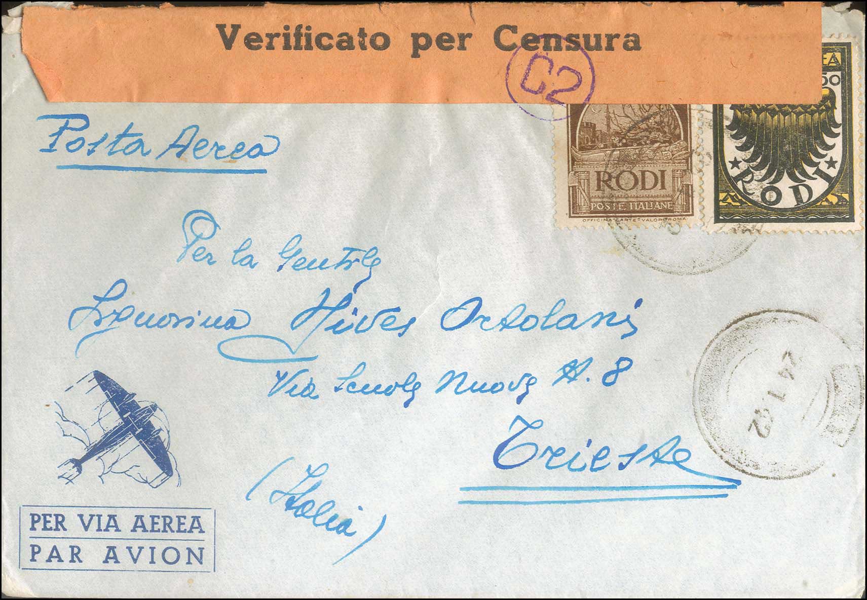 Lot 689 - - ItalianDodecanese - Italian Post Office Issues - A. Karamitsos Postal & Live Internet Auction 752 Lot 689 - - ItalianDodecanese - Italian Post Office Issues - A. Karamitsos Postal & Live Internet Auction 752