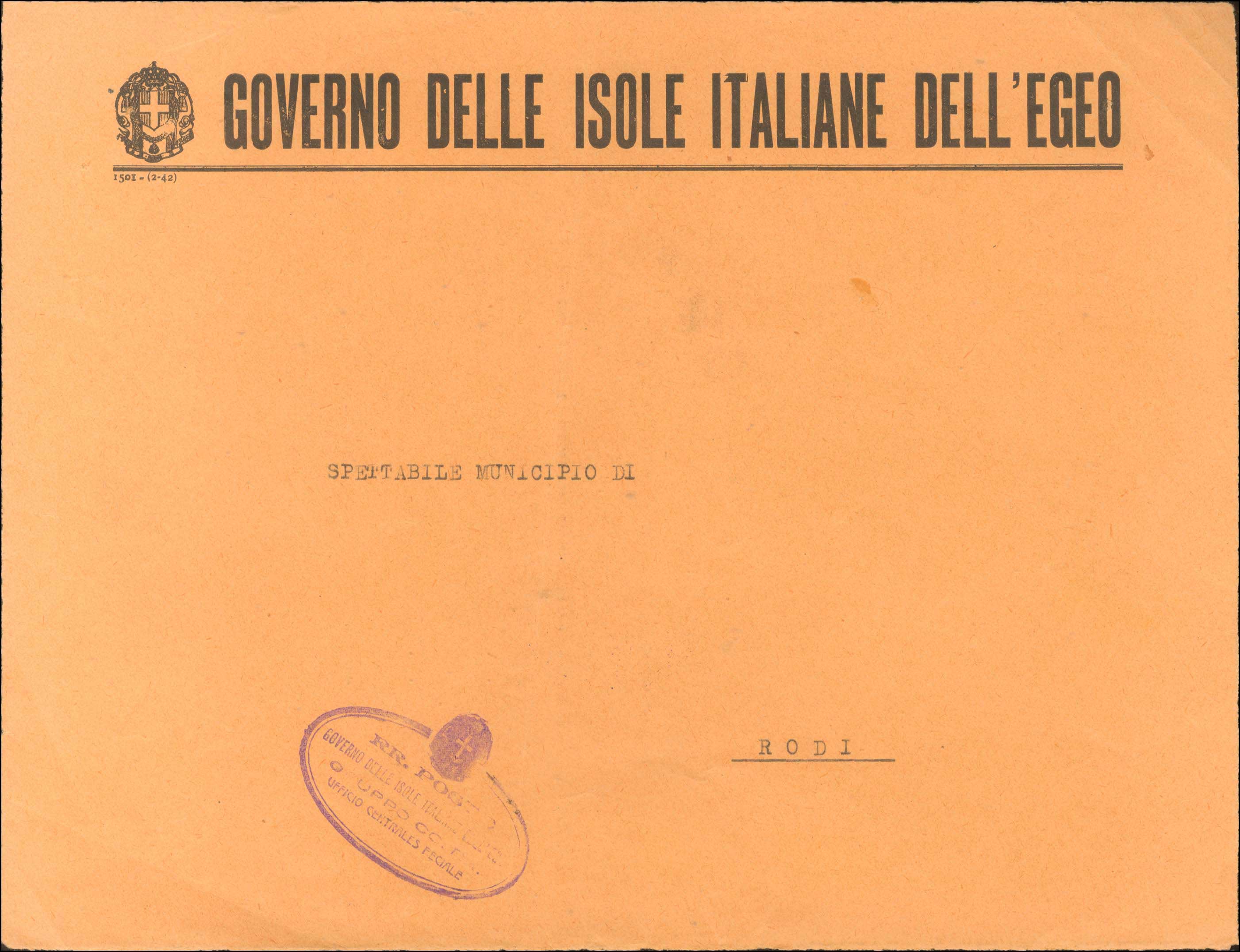 Lot 698 - - ItalianDodecanese - Italian Post Office Issues - A. Karamitsos Postal & Live Internet Auction 751 Lot 698 - - ItalianDodecanese - Italian Post Office Issues - A. Karamitsos Postal & Live Internet Auction 751