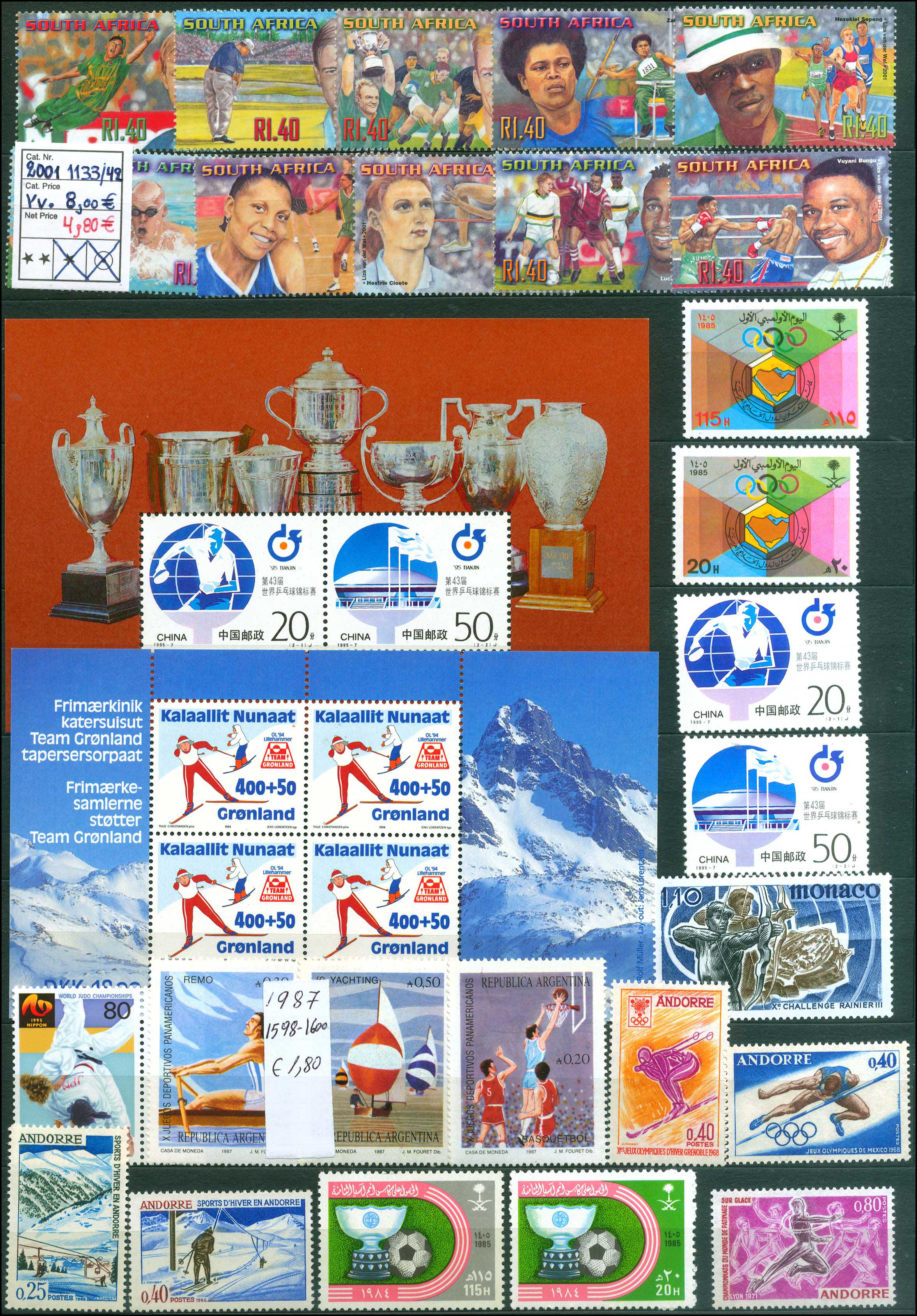 Lot 1046 - THEMATIC (TOPICAL) PHILATELY - Thematic (topical) philately - A. Karamitsos Postal & Live Internet Auction 749 Lot 1046 - THEMATIC (TOPICAL) PHILATELY - Thematic (topical) philately - A. Karamitsos Postal & Live Internet Auction 749