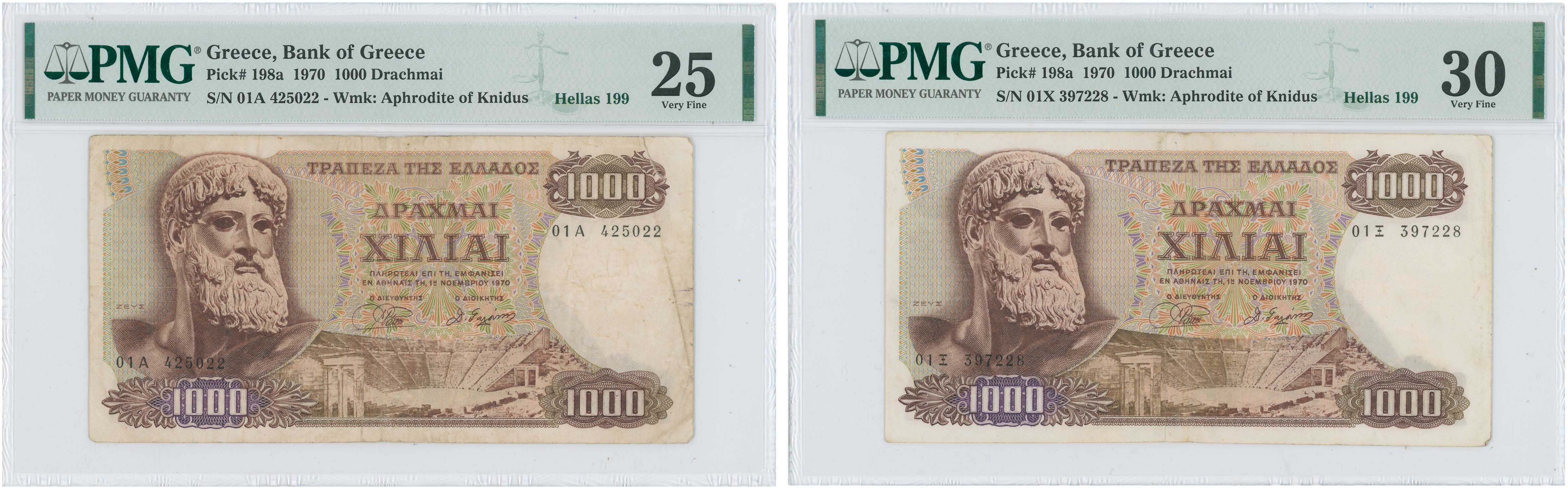 Lot 6635 - - BANKOF GREECE AFTER WWII - A. Karamitsos Live Internet Auction 24, Part A Lot 6635 - - BANKOF GREECE AFTER WWII - A. Karamitsos Live Internet Auction 24, Part A