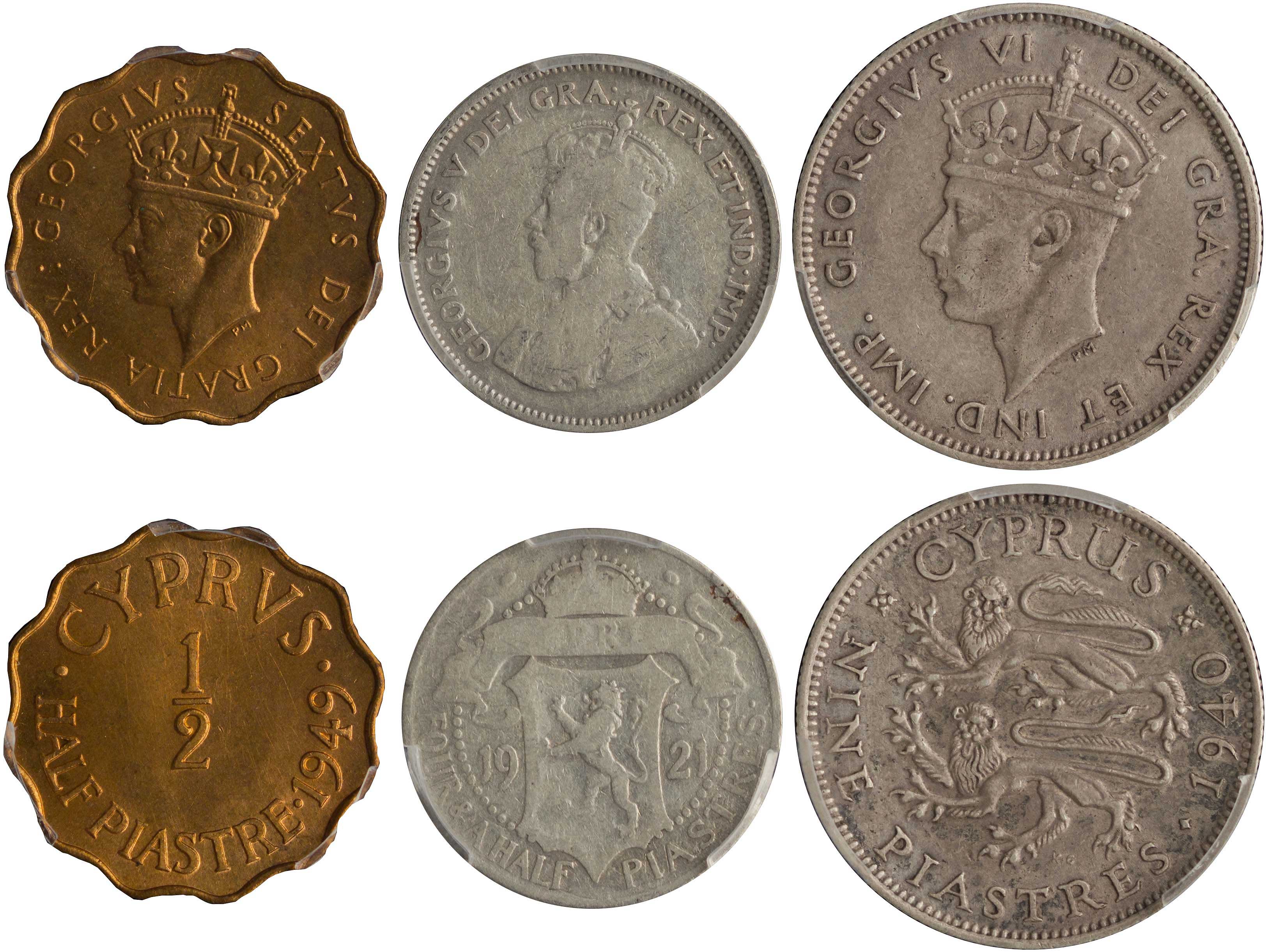 Lot 6590 - Cyprus - A. Karamitsos Live Internet Auction 25, Part A Lot 6590 - Cyprus - A. Karamitsos Live Internet Auction 25, Part A