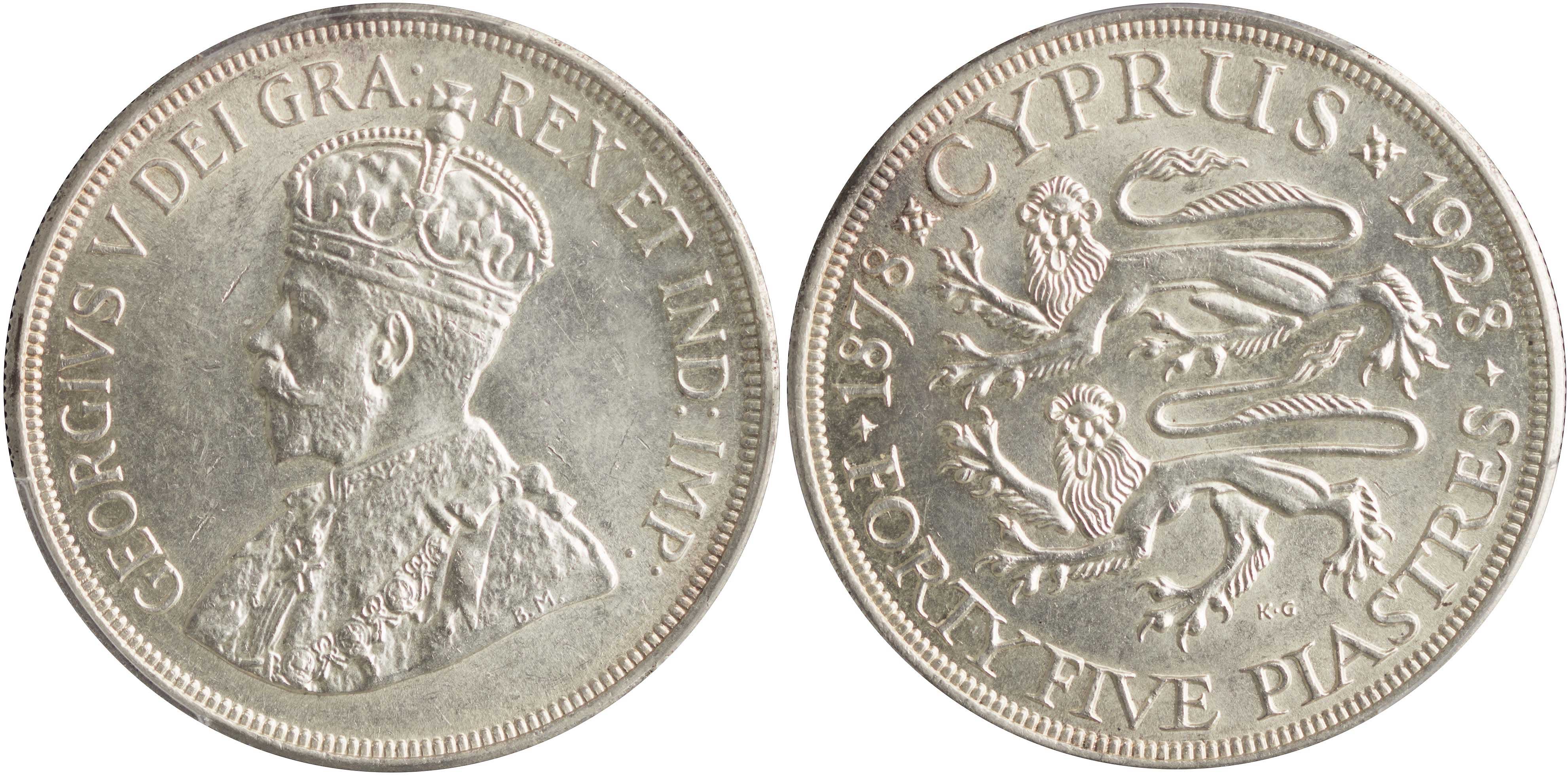Lot 6417 - COINS& TOKENS - Cyprus - A. Karamitsos Postal & Live Internet Auction 750, Part A Coins, Medals & Banknotes Lot 6417 - COINS& TOKENS - Cyprus - A. Karamitsos Postal & Live Internet Auction 750, Part A Coins, Medals & Banknotes