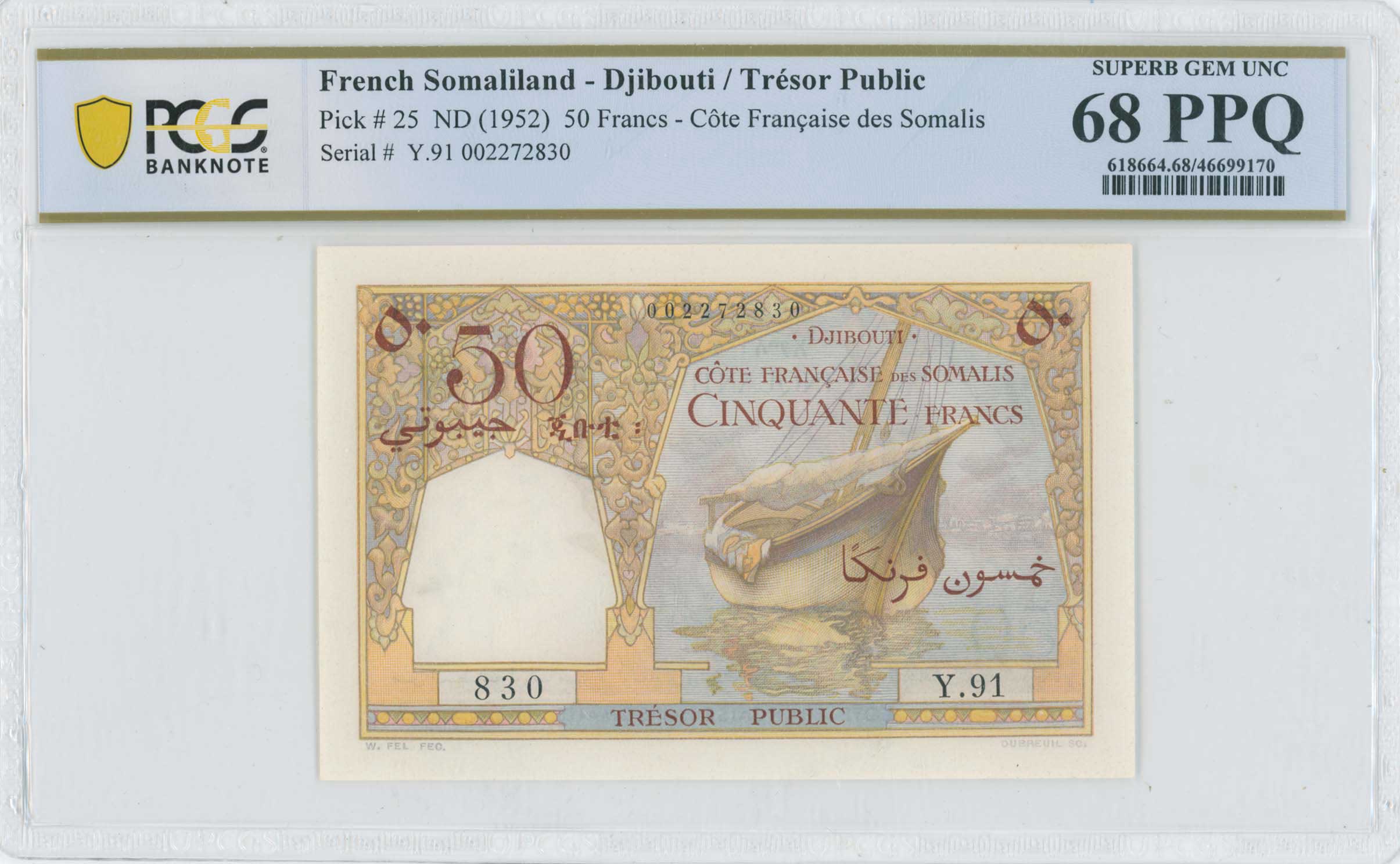 Lot 8078 - BANKNOTESOF AFRICAN COUNTRIES  -  A. Karamitsos Live Internet Auction 25, Part B