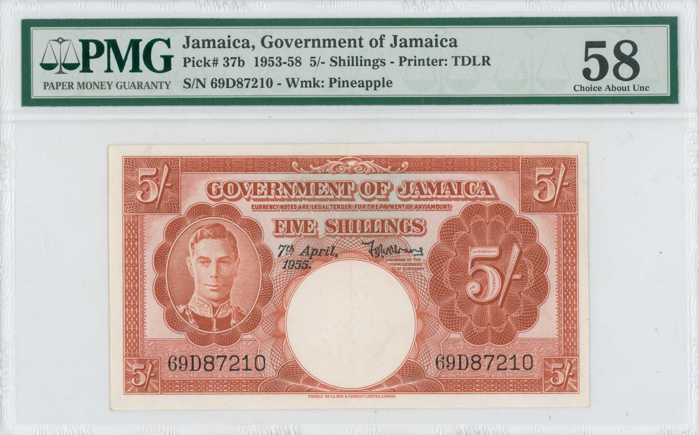 Lot 8118 - BANKNOTESOF AMERICAN COUNTRIES  -  A. Karamitsos Live Internet Auction 25, Part B