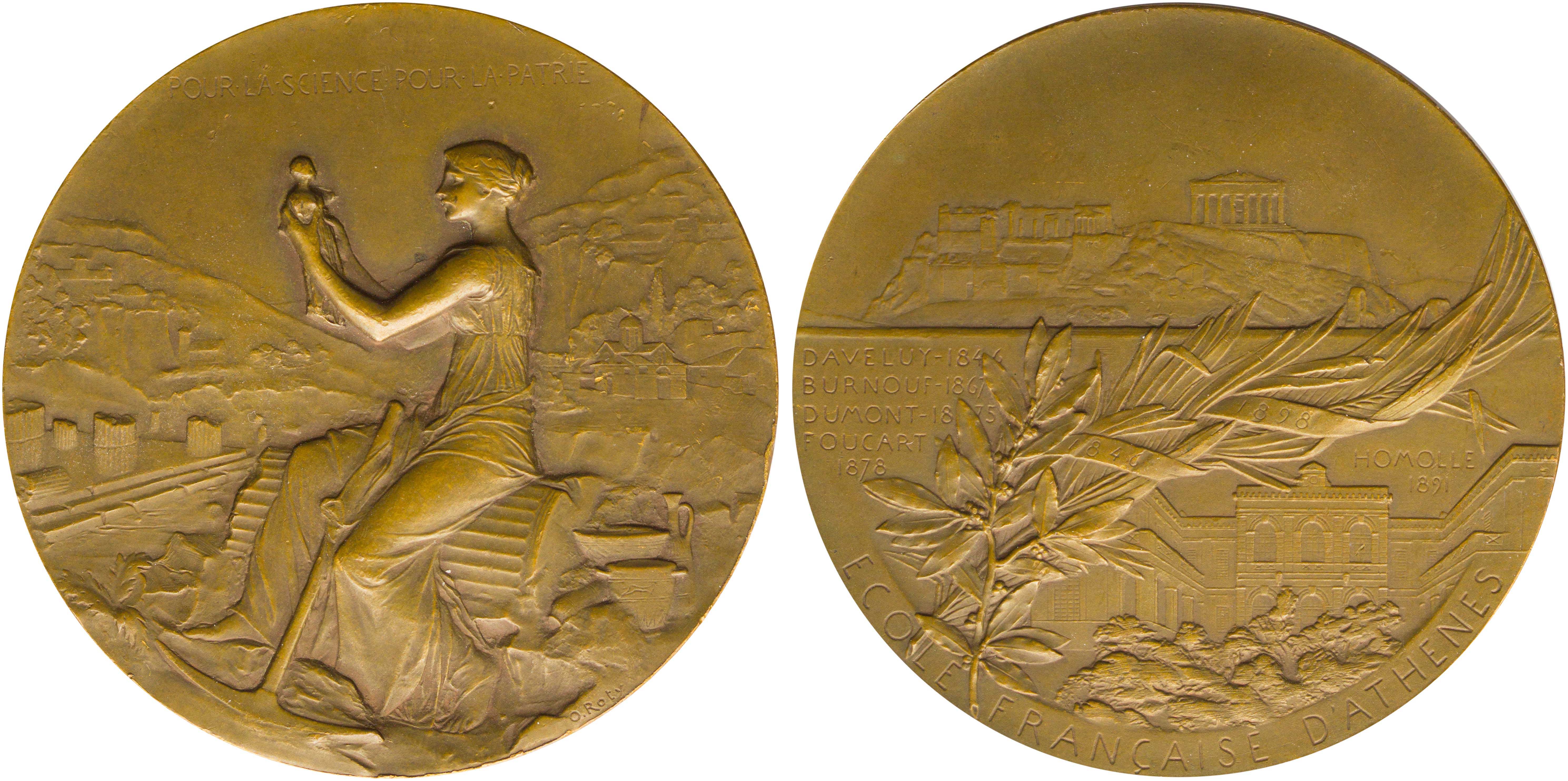 Lot 6891 - VARIOUSGREEK MEDALS  -  A. Karamitsos Live Internet Auction 25, Part A