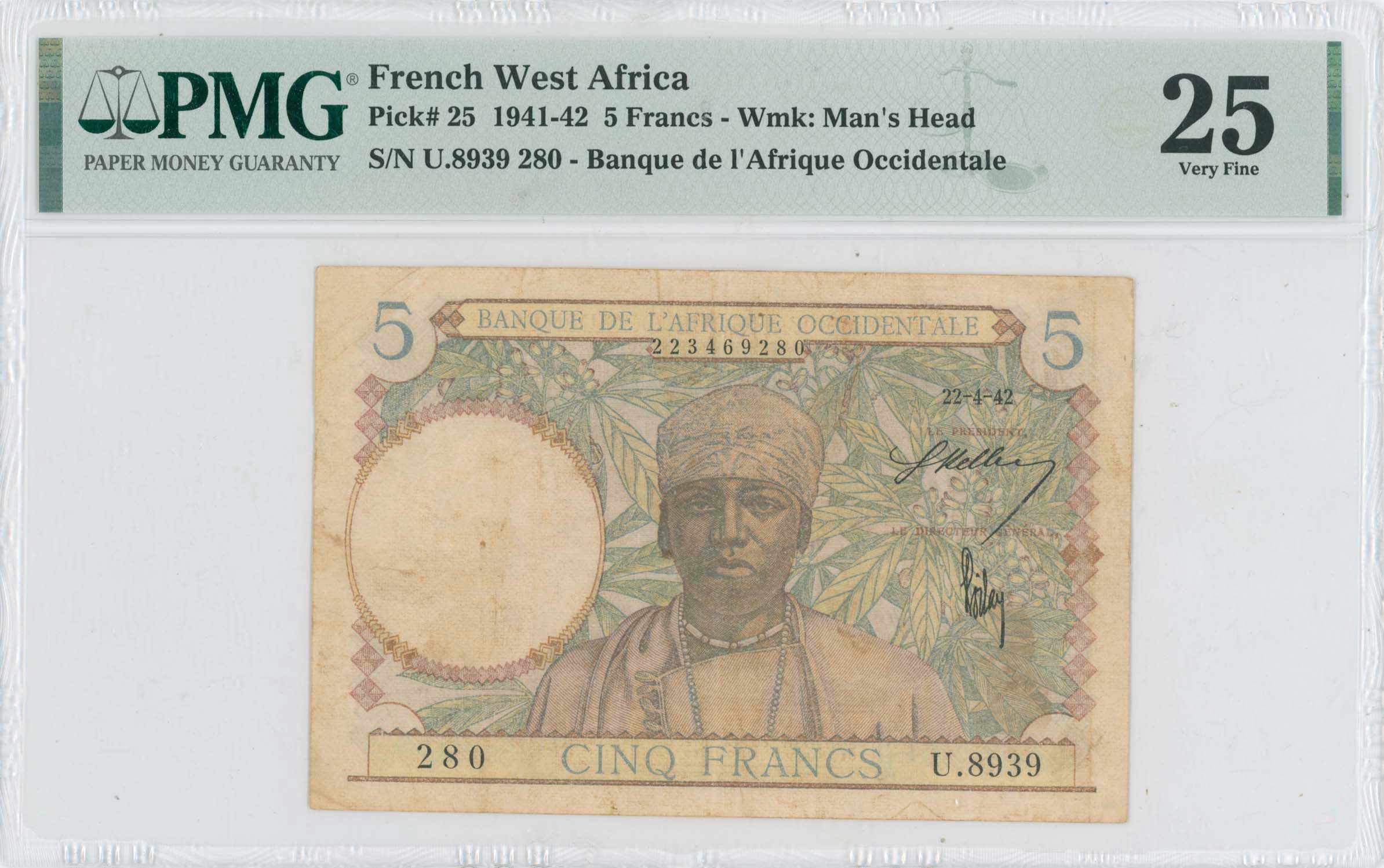 Lot 7753 - - BANKNOTESOF AFRICAN COUNTRIES -  A. Karamitsos Live Internet Auction 24, Part B