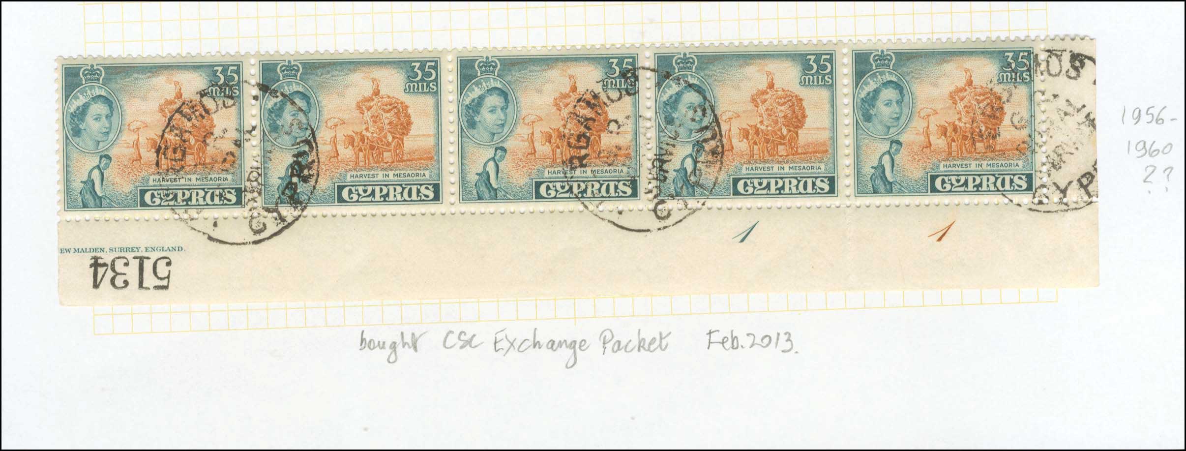 Lot 1113 - - Cyprus - A. Karamitsos Postal & Live Internet Auction 751 Lot 1113 - - Cyprus - A. Karamitsos Postal & Live Internet Auction 751