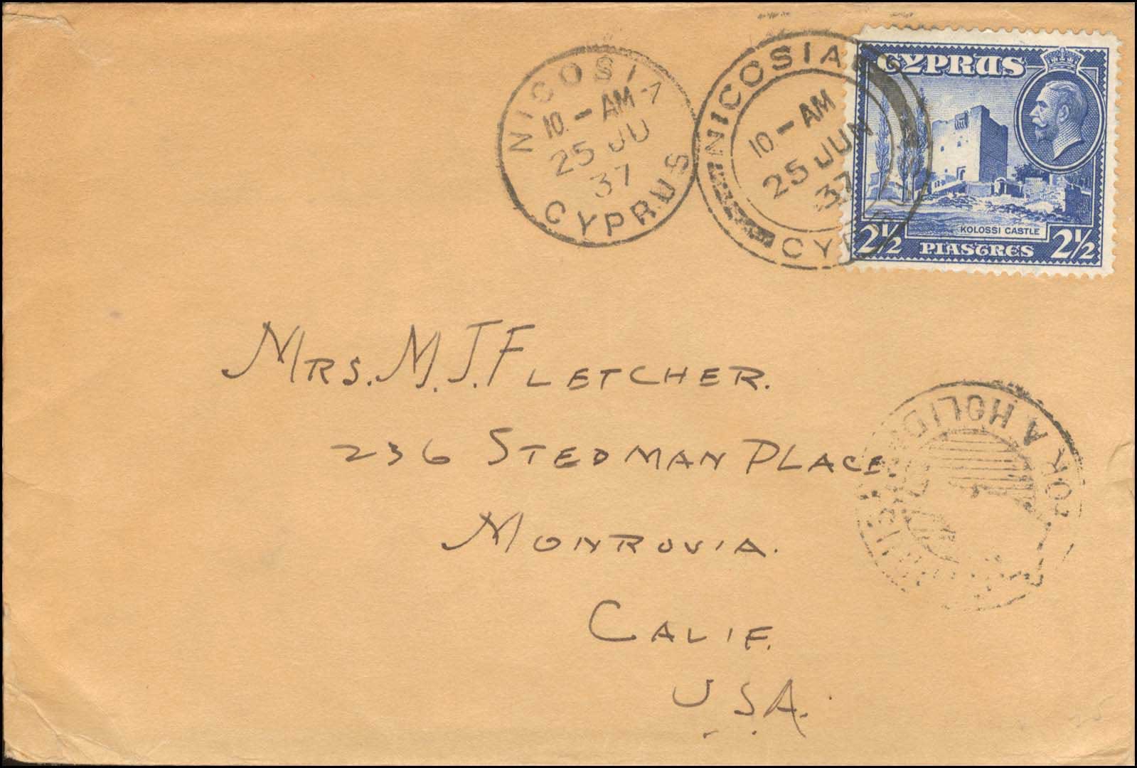 Lot 1067 - - Cyprus - A. Karamitsos Postal & Live Internet Auction 751 Lot 1067 - - Cyprus - A. Karamitsos Postal & Live Internet Auction 751