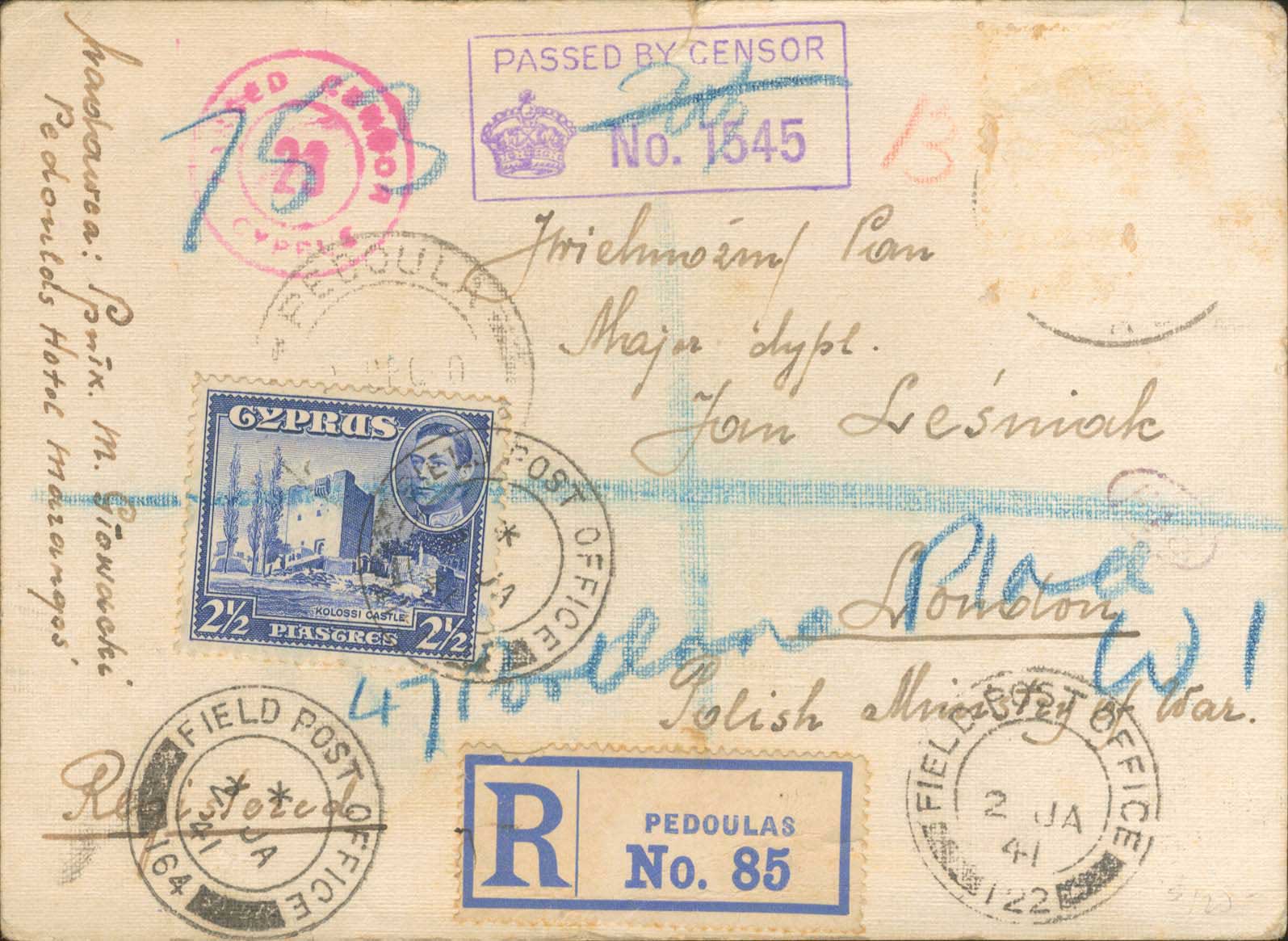 Lot 1236 - - Cyprus - A. Karamitsos Postal & Live Internet Auction 755 Lot 1236 - - Cyprus - A. Karamitsos Postal & Live Internet Auction 755
