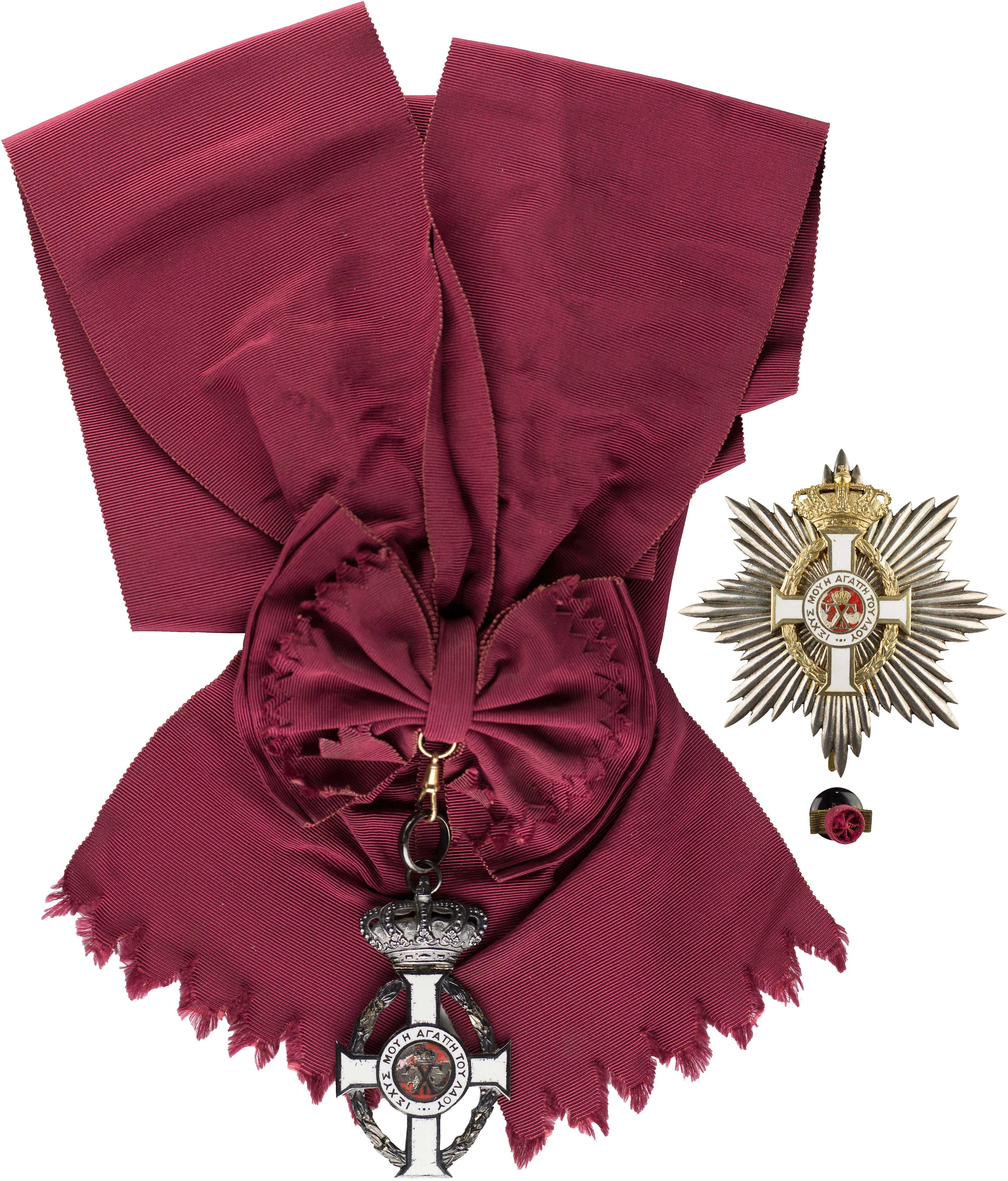Lot 6763 - - GREEKMILITARY MEDALS & DECORATIONS - A. Karamitsos Live Internet Auction 24, Part A Lot 6763 - - GREEKMILITARY MEDALS & DECORATIONS - A. Karamitsos Live Internet Auction 24, Part A