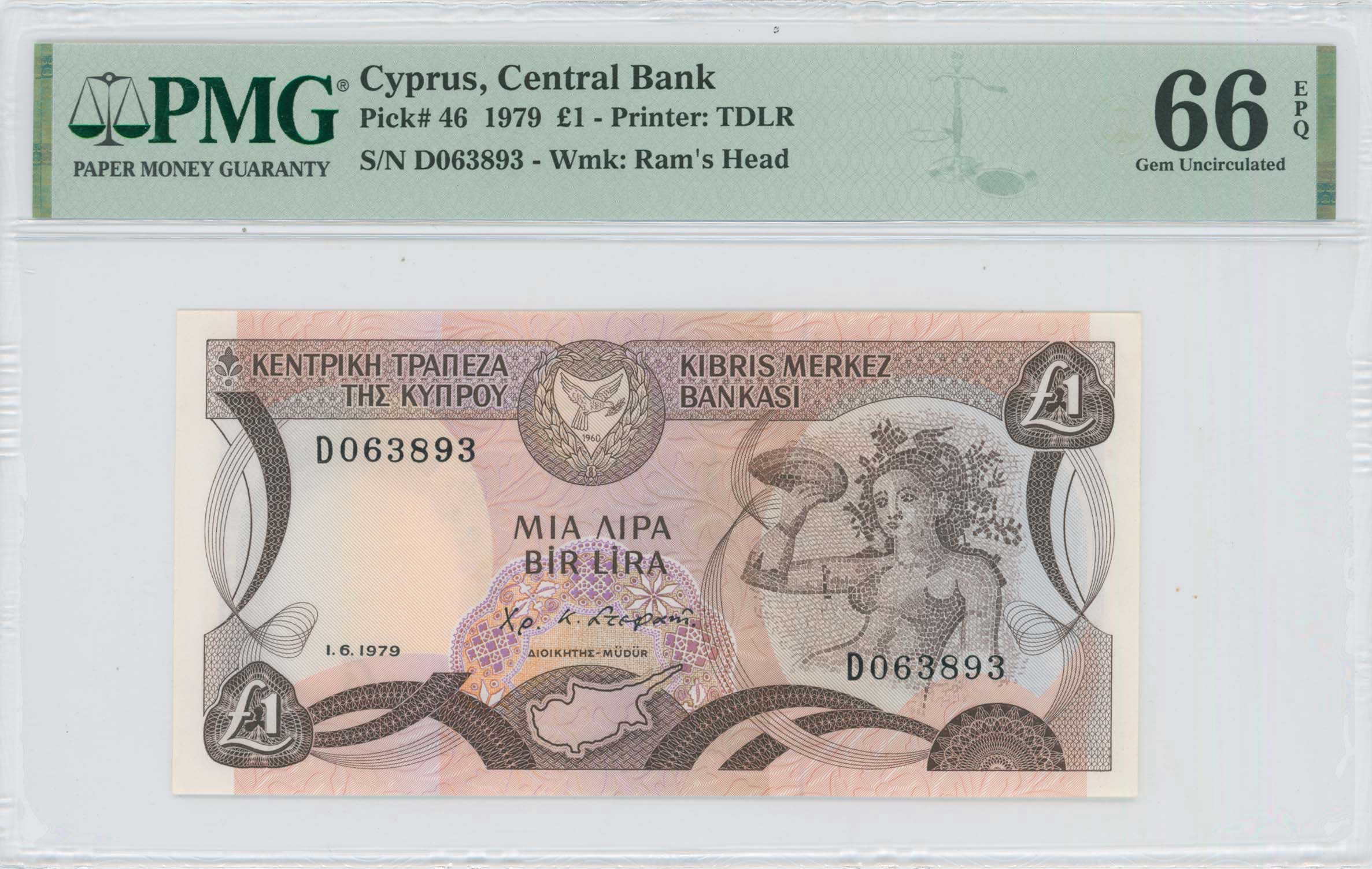 Lot 6722 - - BANKNOTESOF CYPRUS - A. Karamitsos Live Internet Auction 24, Part A Lot 6722 - - BANKNOTESOF CYPRUS - A. Karamitsos Live Internet Auction 24, Part A