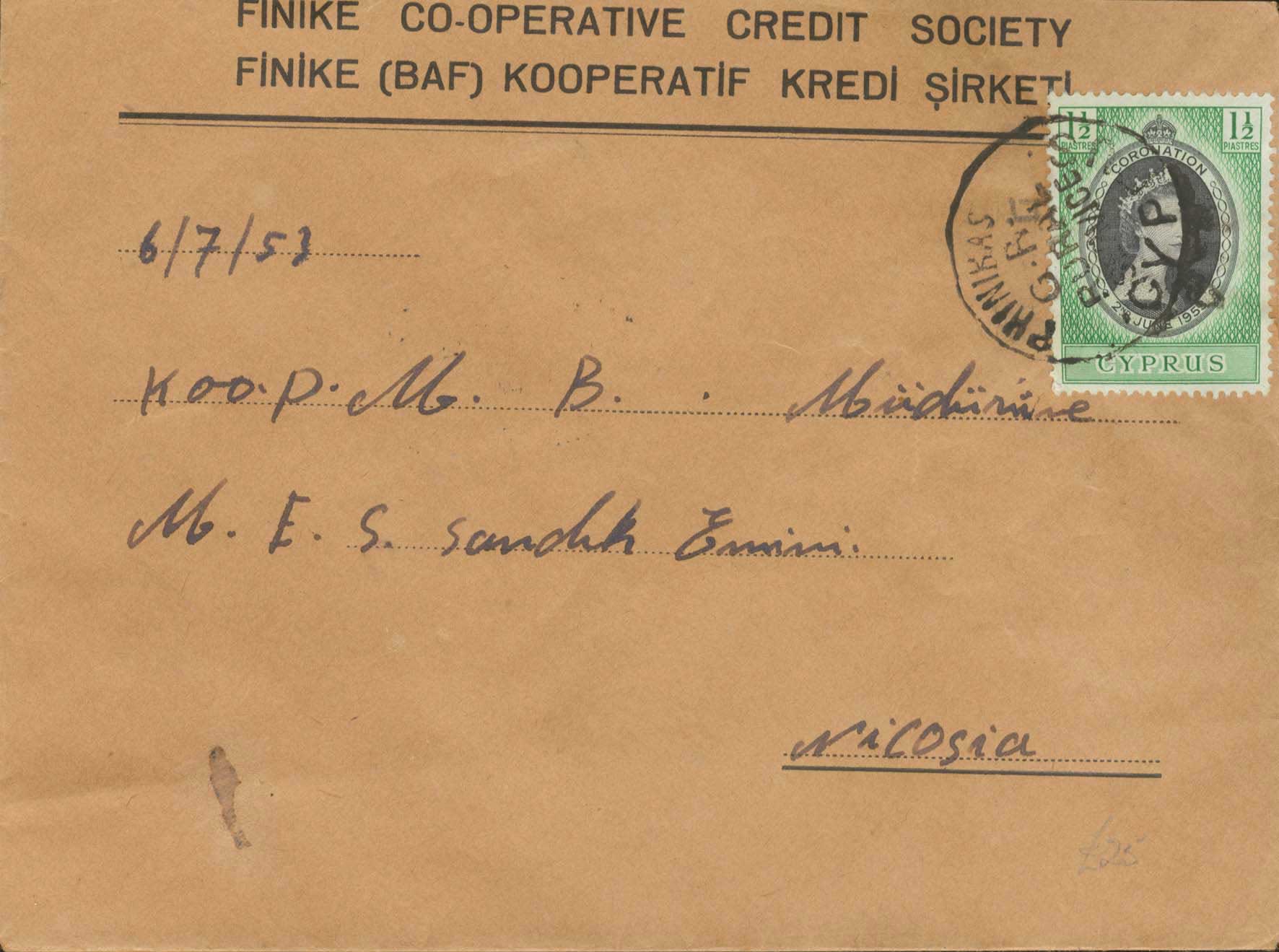 Lot 1038 - - Cyprus - A. Karamitsos Postal & Live Internet Auction 752 Lot 1038 - - Cyprus - A. Karamitsos Postal & Live Internet Auction 752