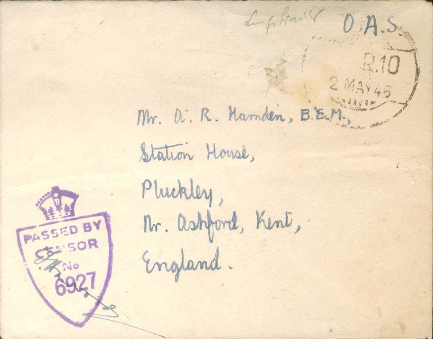 Lot 774 - - BritishPost-Office (M.E.F.) - A. Karamitsos Postal & Live Internet Auction 756 Lot 774 - - BritishPost-Office (M.E.F.) - A. Karamitsos Postal & Live Internet Auction 756