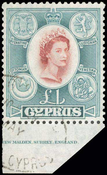 Lot 1203 - - Cyprus - A. Karamitsos Postal & Live Internet Auction 755 Lot 1203 - - Cyprus - A. Karamitsos Postal & Live Internet Auction 755
