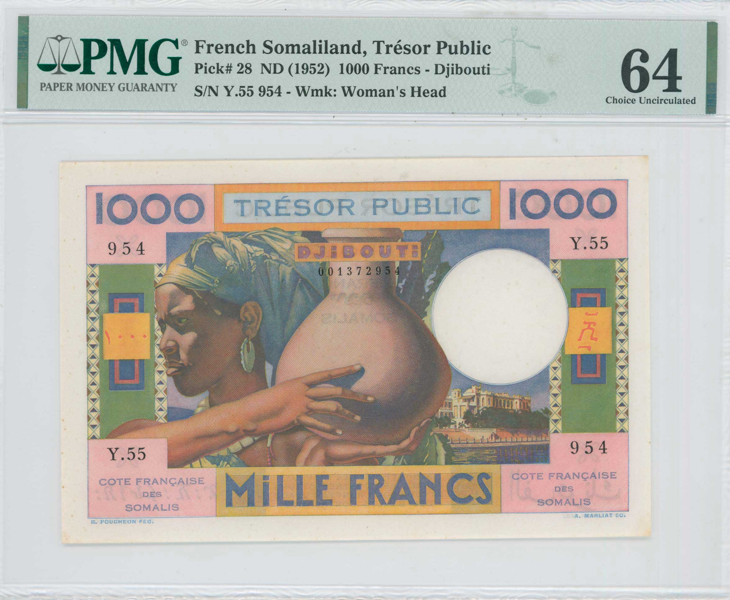 Lot 8080 - BANKNOTESOF AFRICAN COUNTRIES  -  A. Karamitsos Live Internet Auction 25, Part B