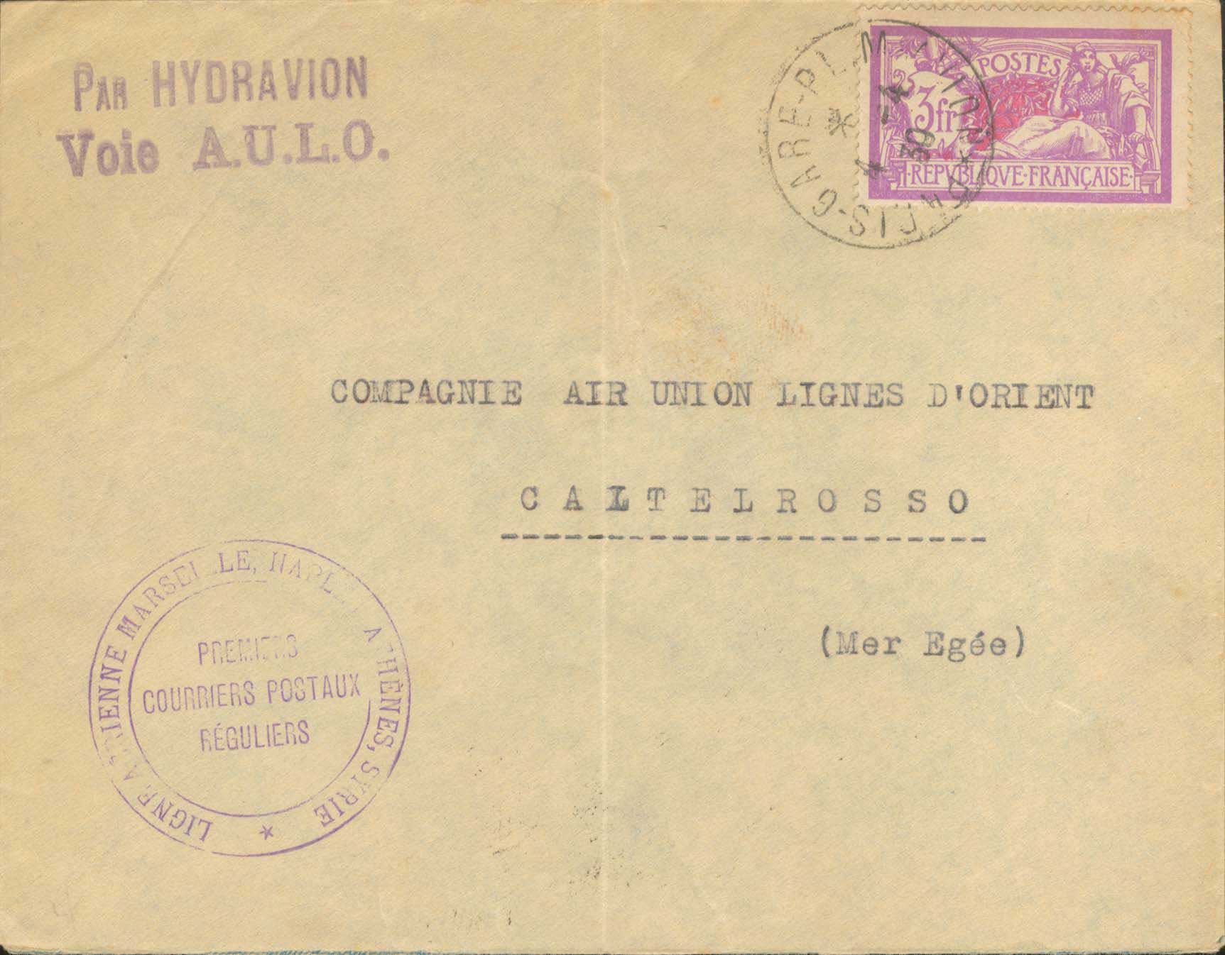 Lot 685 - - Air-MailCovers,Cards,Cachets,Etc. - A. Karamitsos Postal & Live Internet Auction 756 Lot 685 - - Air-MailCovers,Cards,Cachets,Etc. - A. Karamitsos Postal & Live Internet Auction 756