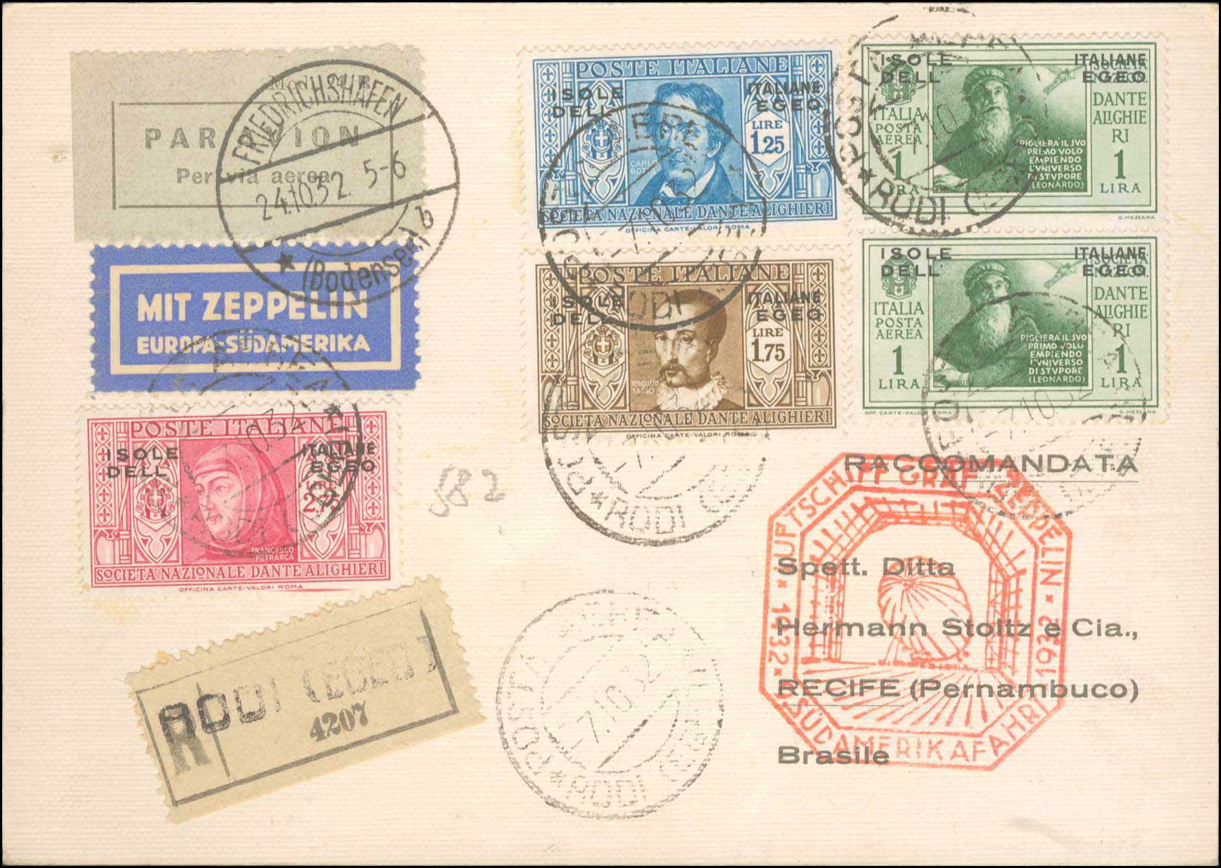 Lot 725 - - FirstFlights -  A. Karamitsos Postal & Live Internet Auction 756