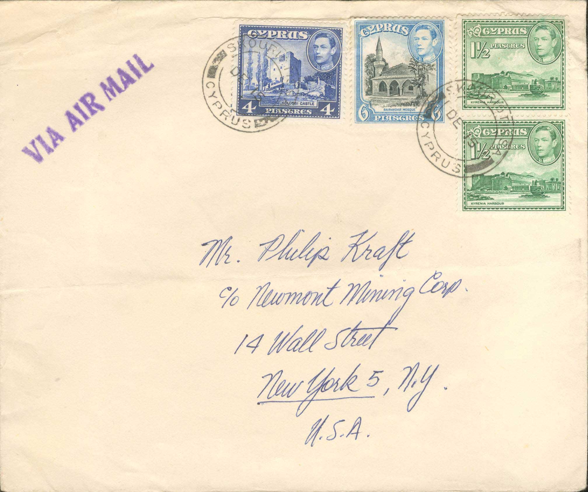 Lot 1281 - - Cyprus - A. Karamitsos Postal & Live Internet Auction 754 Lot 1281 - - Cyprus - A. Karamitsos Postal & Live Internet Auction 754